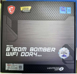 微星B760M 主板 $155