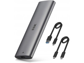 铝合金 M.2 转 USB NVME 硬盘盒 $25